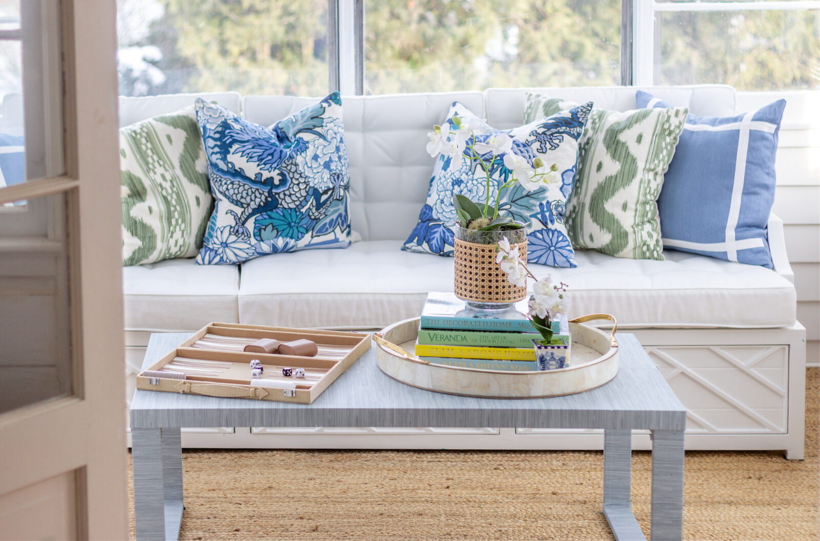 Sunroom Refresh Details | Kristy & New England